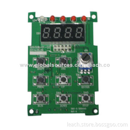 LCD and Button Keypad PCBA